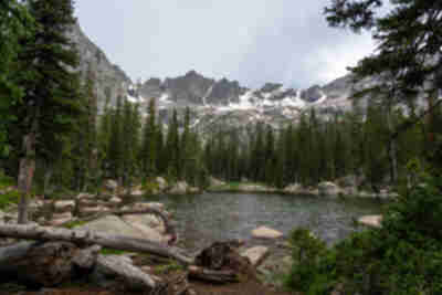 The view from our campsite