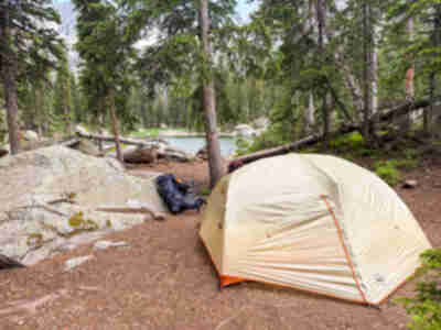 Our campsite