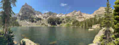 Crater Lake and Lone Eagle Peak