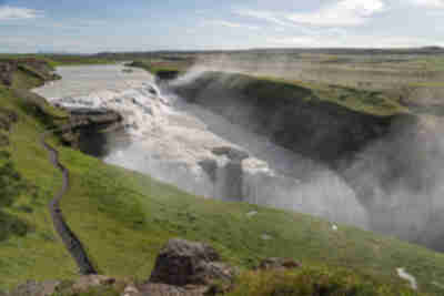 Gulfoss waterfall