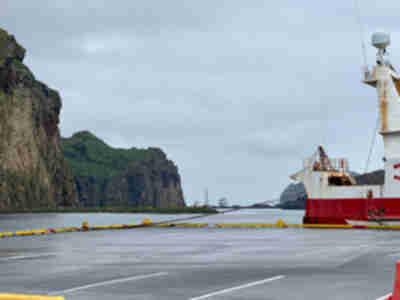 Our ferry arrives
