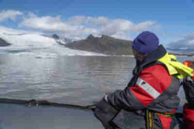 Fjallsárlón glacial lagoon boat tour