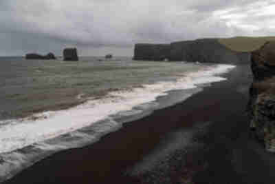 Dyrhólaey beach