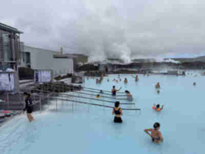 The famous Blue Lagoon resort