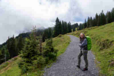 Lisa's excited to explore the alps again after 15 years away