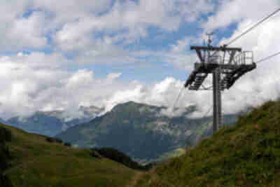 Allmendhubel, above Mürren