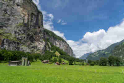 Hiking from Stechelberg to Lauterbrunnen