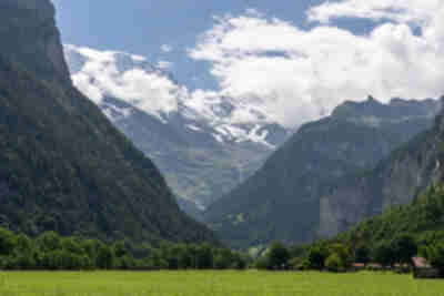 Hiking from Stechelberg to Lauterbrunnen