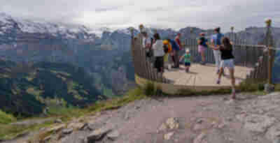 The summit of Männlichen