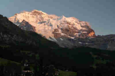 Jungfrau from our room