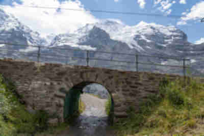 Hiking from Wengen to Kleine Scheidegg