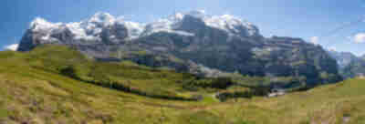Eiger, Moench, and Jungfrau