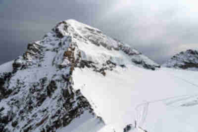 Moench peak (13,474ft) from Jungfraujoch