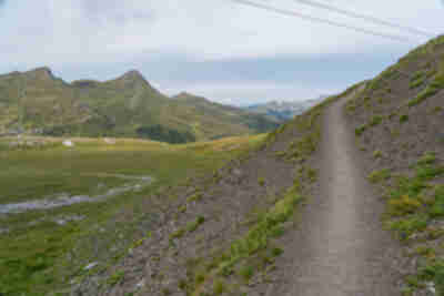 Descending the Eiger Trail to Alpiglen
