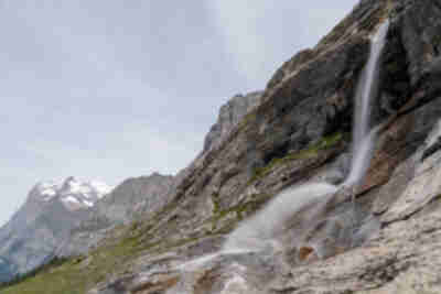 Descending the Eiger Trail to Alpiglen