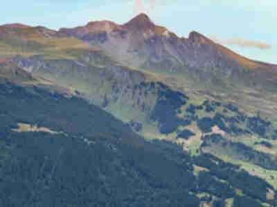 Looking across to the top of First and Bort