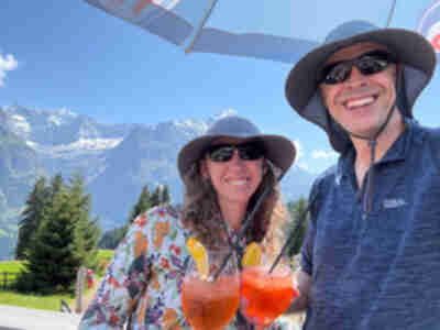 Aperol Spritz at Bort