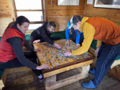 The puzzle begins....