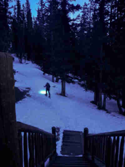 Brian heading out for sunrise pics