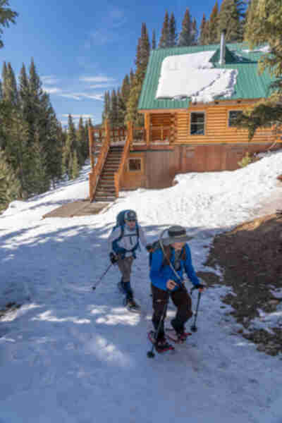 Hiking to Buckeye Peak