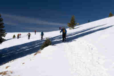Hiking to Buckeye Peak