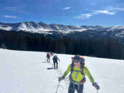 Hiking to Buckeye Peak