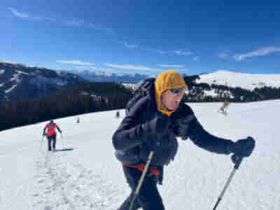 Hiking to Buckeye Peak