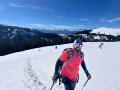 Hiking to Buckeye Peak