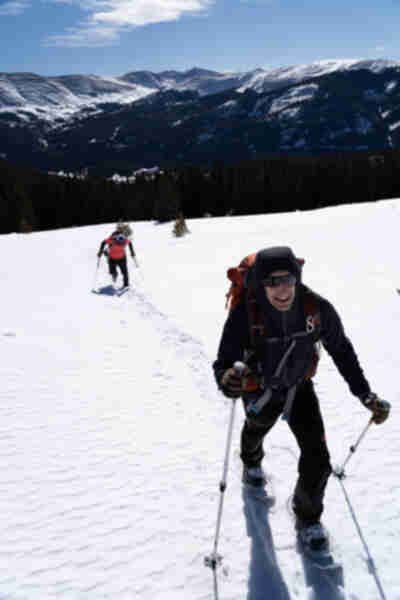 Hiking to Buckeye Peak