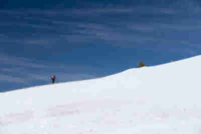Hiking to Buckeye Peak