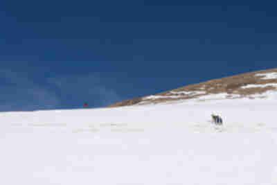 Hiking to Buckeye Peak