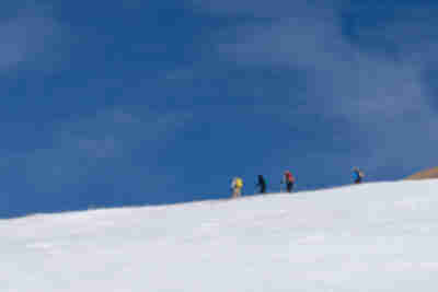 Hiking to Buckeye Peak