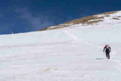 Hiking to Buckeye Peak