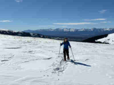 Hiking to Buckeye Peak