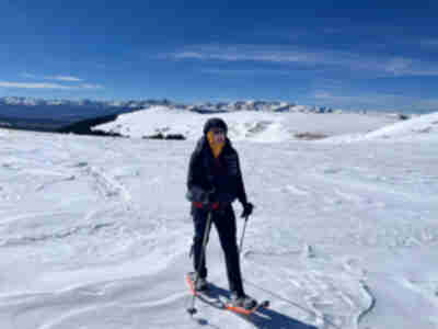 Hiking to Buckeye Peak