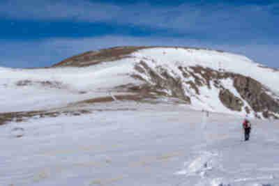 Hiking to Buckeye Peak
