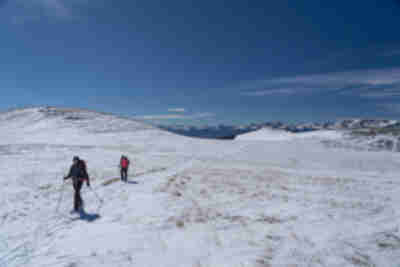 Hiking to Buckeye Peak