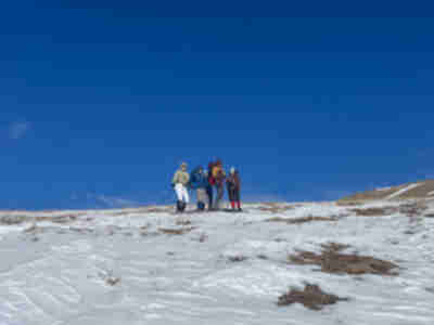 Hiking to Buckeye Peak