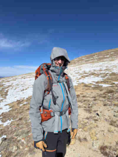 Hiking to Buckeye Peak