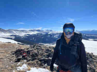 Hiking to Buckeye Peak