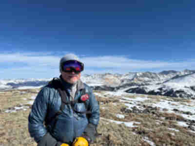 Hiking to Buckeye Peak