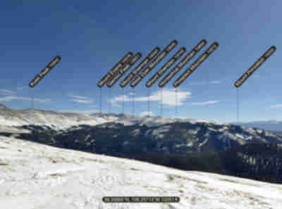 Hiking to Buckeye Peak