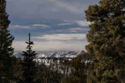 Mt. Elbert view on the descent