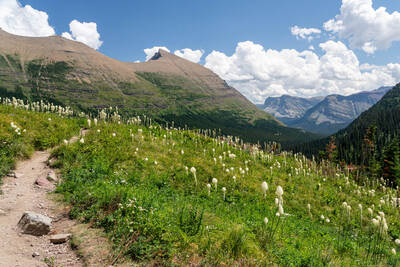 Mt. Henkel across the valley