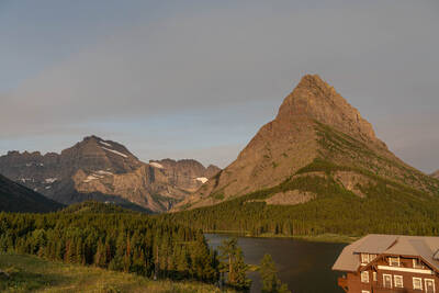 Grinnell Point at sunrise