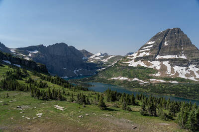 Hidden Lake and Bearhat Mountain