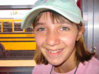 Annmarie on the bus