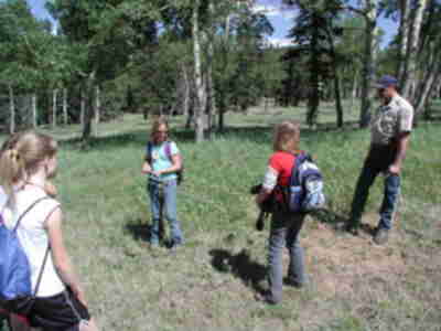 Listening and trying to determine which way the signal is coming from
