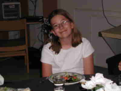 Poppie at the Black and White dinner
