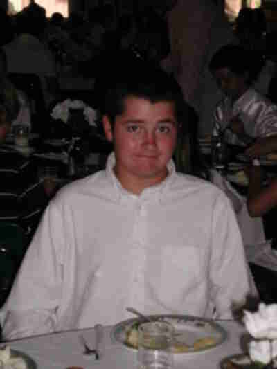Jordan at the Black and White dinner